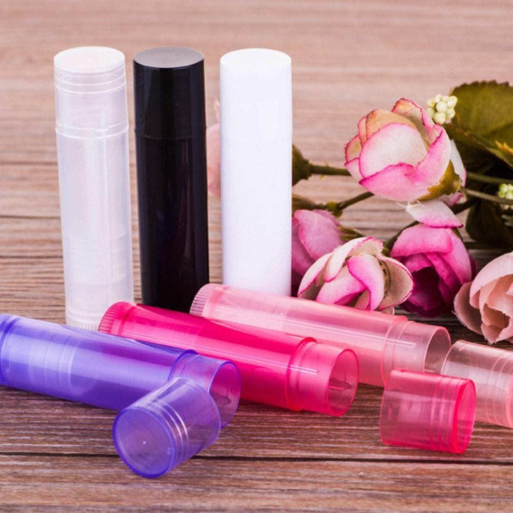 5g Lipstick Tube Clear Empty Cosmetic Containers Portable Vials Lip Balm Container