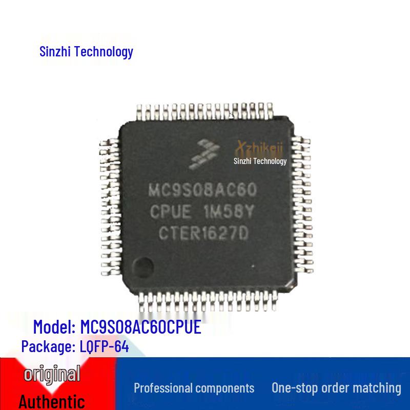

Genuine MC9S08AC60CPUE LQFP-64 Embedded Microcontroller Chip