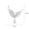 Senior Brooches Flower Leaf Brooch Pins for Women Suit Pendant  Fashion Brooches Jewelry