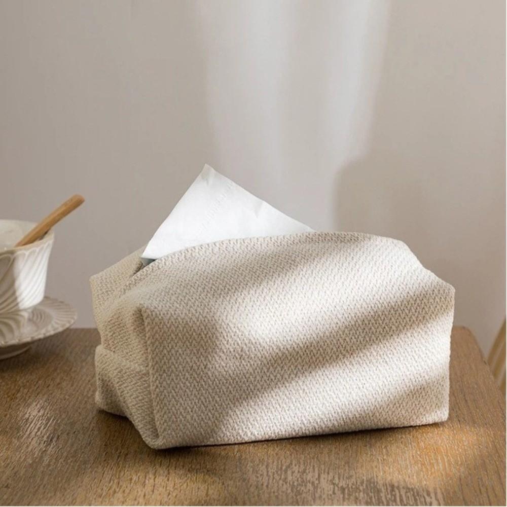 Japanese-Style Napkin Holder Rectangular Tissue Boxes Simple Napkin Storage Box  Room