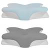 Large Ergonomic Cervical Pillow Memory Foam Sleeping Pillow Butterfly Shape Orthopedic Pillow Improve Sleep Quality