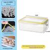Food Storage Containers Airtight Leak Proof BPA Free Food Grade Plastic 1/4 Pcs for Baked Goods Bread Storage