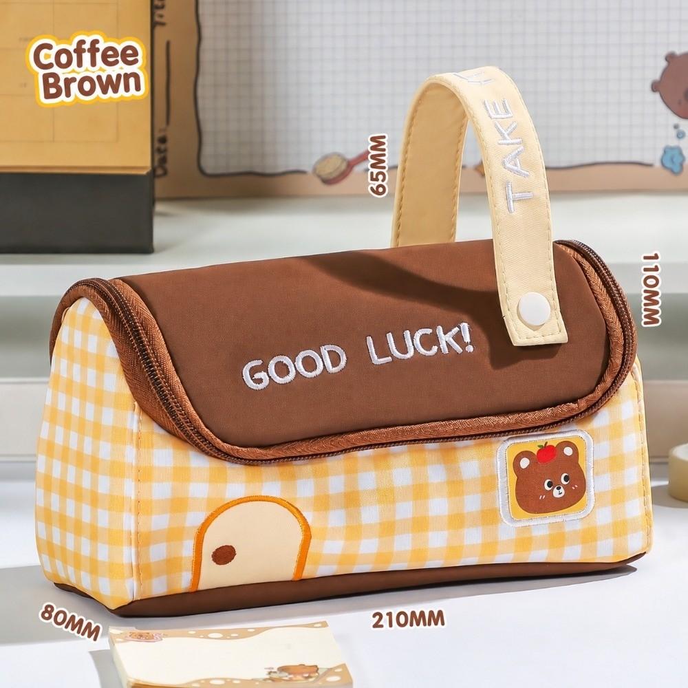 House-Shaped Pencil Pouch Large Capacity Stationery Storage Bag Durable Stationery Pouch  Gift