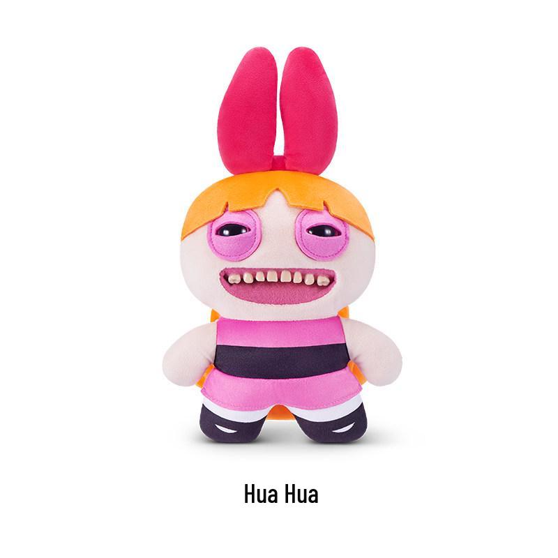 Fuggler Genuine Powerpuff Girls Quirky Monster Plush Toy Approx. 23cm