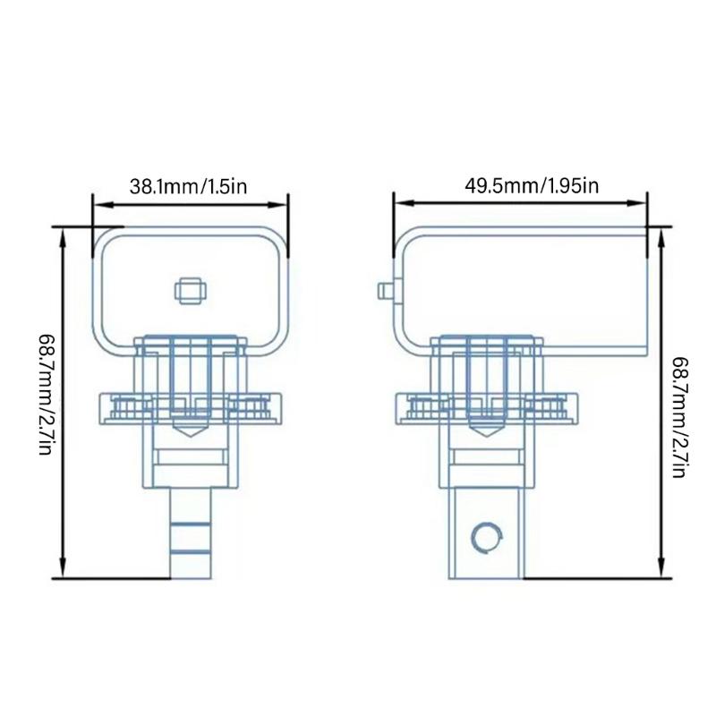 200A Copper Battery Post Terminals Battery Connectors Battery Storage Terminals Post Vehicle Maintenace Adapters
