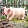 Oenux Farm Model Simulation Horse Cow Goat Donkey Pig Dog Action Figures Poultry Animals Figurine Education Lovely Kids Toy Gift