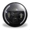 Eyes 7Inch Round Headlights 200W Amber Lights Beam for JK LJ