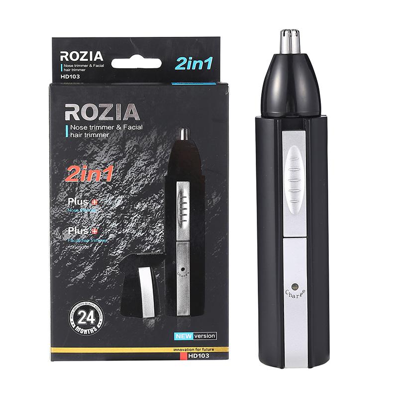

Nose trimmer 2 in 1 Nose Trimmer Facial Hair Trimmer Black Color