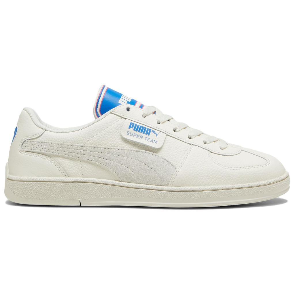 Puma Super Team Comfortable Versatile Low-Top Sneakers Unisex Sneakers Warm-White 398764-02