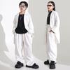 Girls' Hip Hop Jazz Dance Outfit - Trendy Street Performance Costume Set