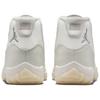Jordan Air Jordan 11 Mid Top Vintage Basketball Shoes Women's Pearl White AR0715-110