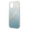 Guess Guhcp12Mpcuglsbl Iphone 12/12 Pro6,1 Niebieski/Blue Hardcase Glitter Gradient Script