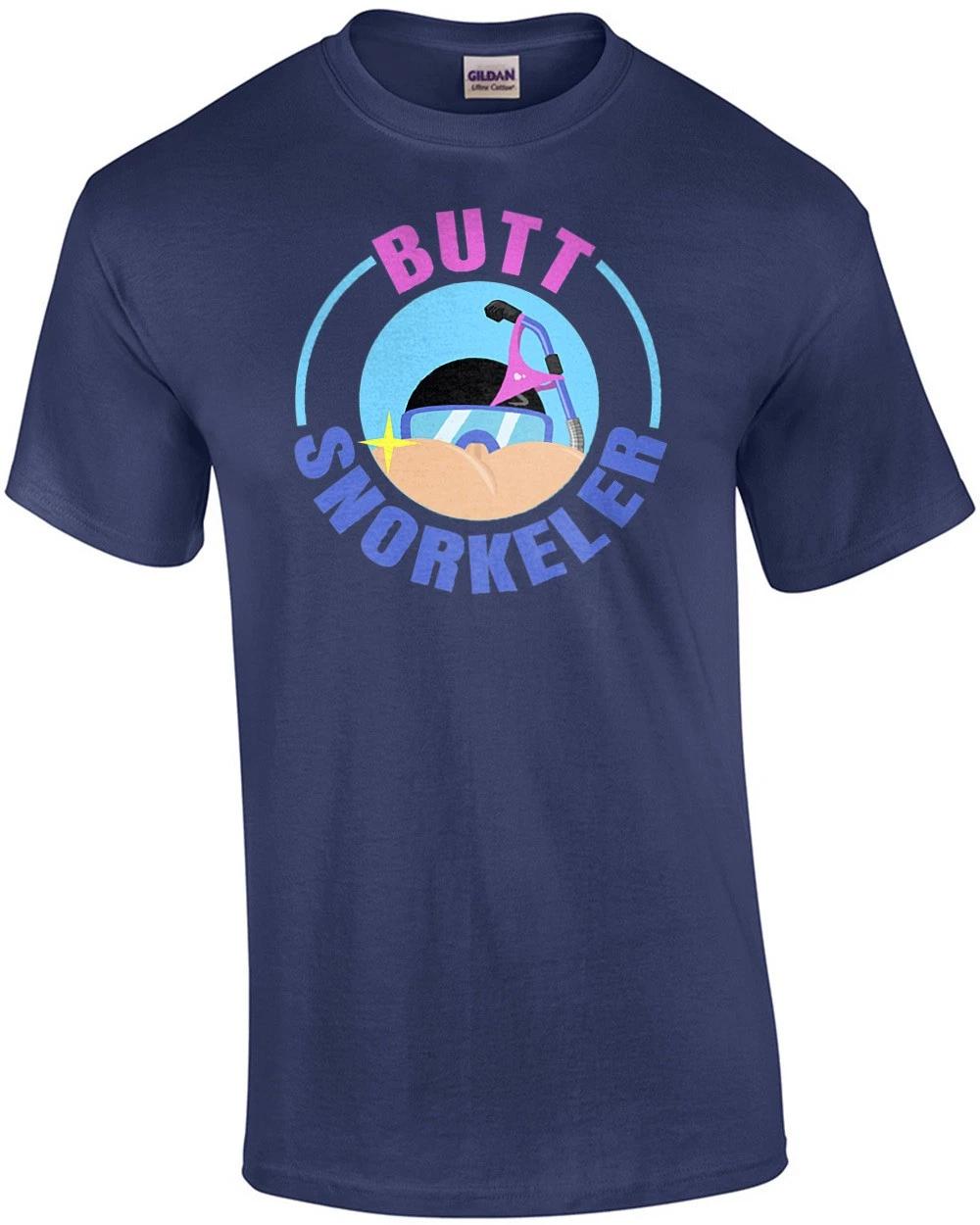 Butt Snorkeler - Ass Eater Funny Sexual T-Shirt 2XL
