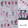 Nail Art Stickers Autumn Maple Leaf Sunflower Flower Elk Adhesive Nail Stickers