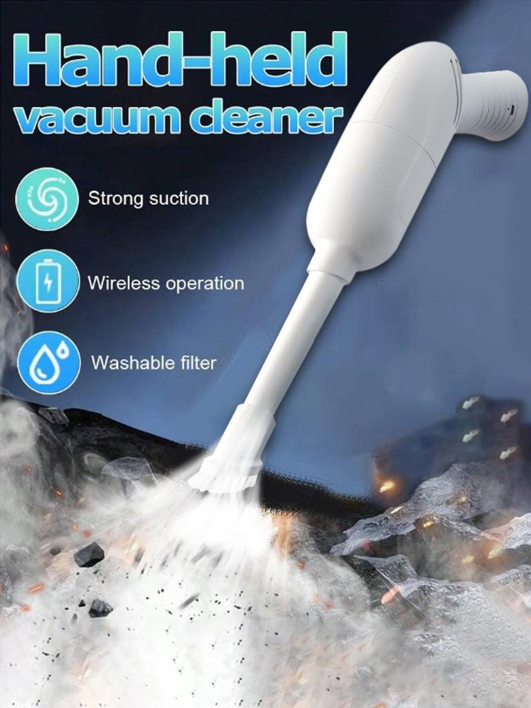 Wireless Car Vacuum Cleaner Strong Suction Dust Catcher Cordless Handheld Cleaning Machine Air Duster for Car Home Appliances