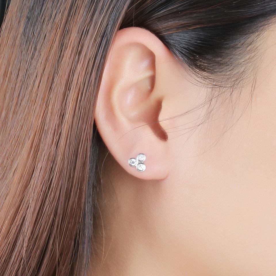 Umcho Echter 925 Sterling Silber Schmuck Asymmetrie Quaste Silber Tropfen Ohrringe für Frauen Besondere Party Geschenke Edlen Schmuck