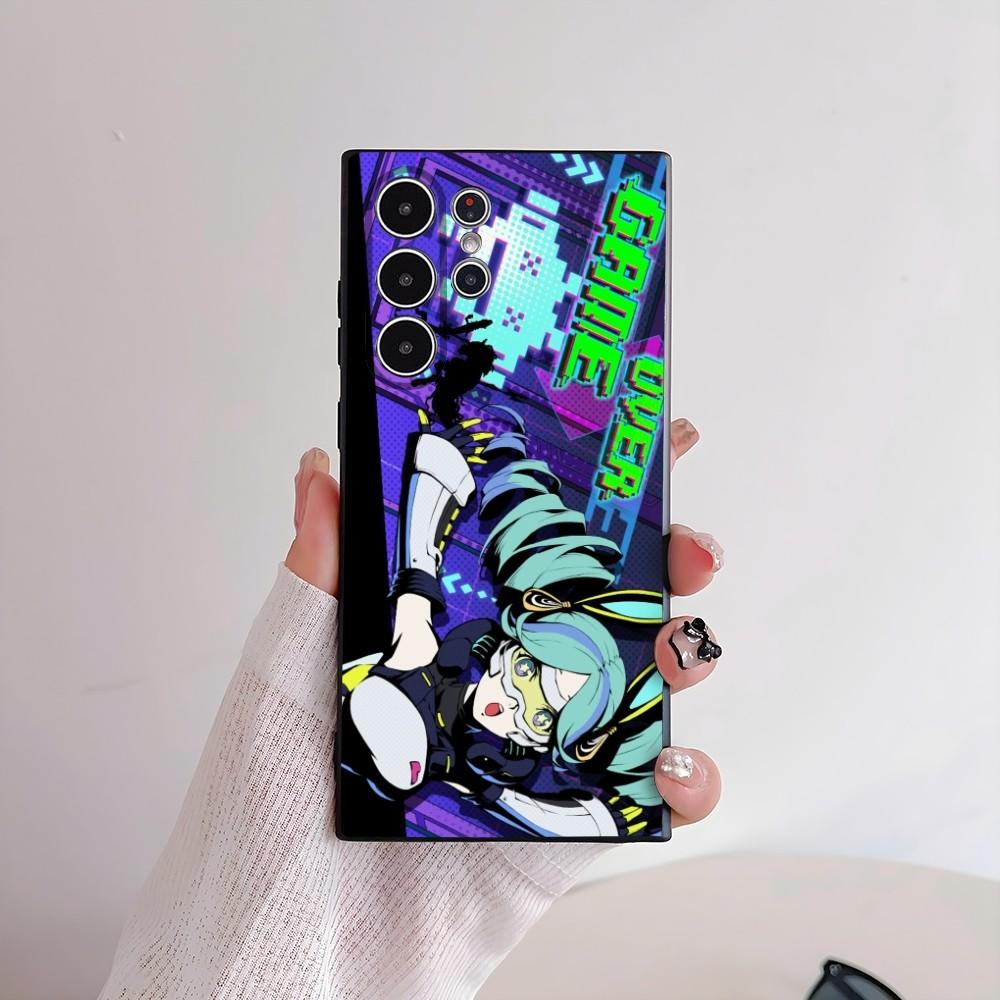 P-Persona 5 Anime Phone Case For Samsung Galaxy S25 S24 S22 S23 Ultra S21 S20 Plus 5G Frosted Non-Slip Full Cover Soft Case