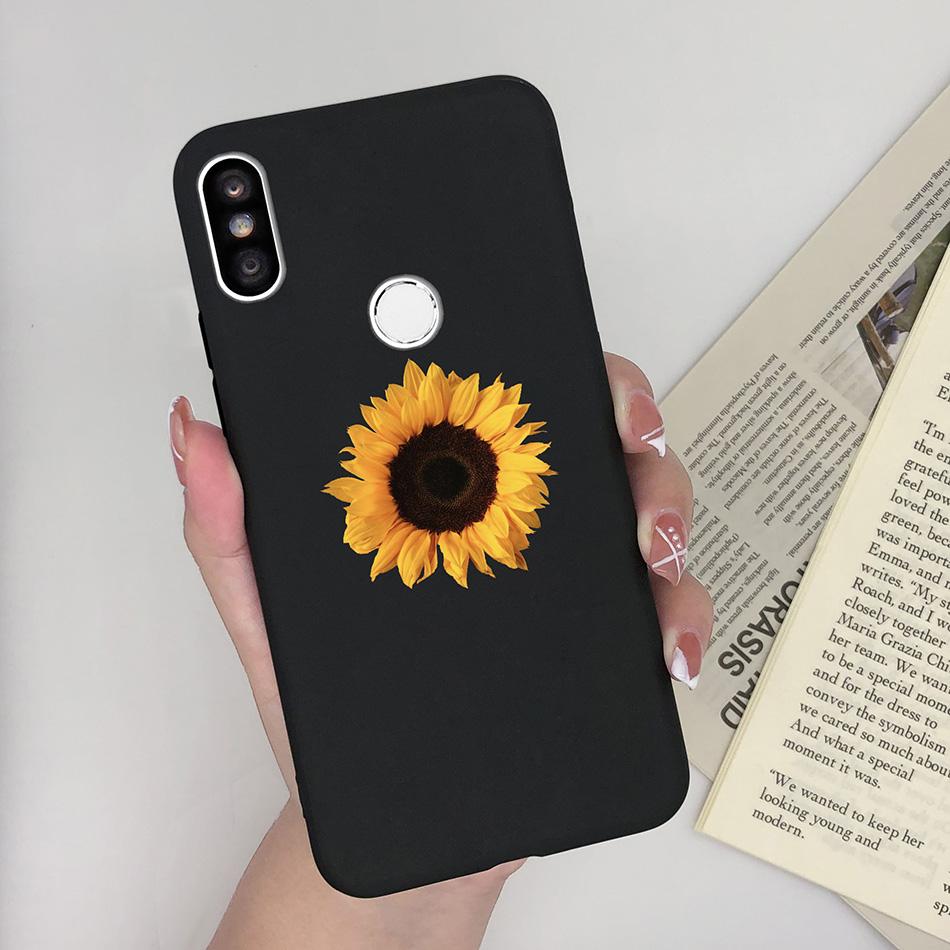 Case For Xiaomi Redmi S2 Y2 Cover Soft Matte Cute Pattern Silicone TPU Phone Case for Xiaomi RedmiS2 S 2 Y 2 Cases Back Cover