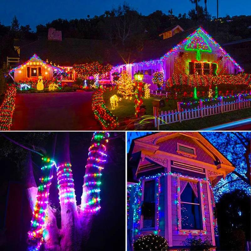 300 LED Solar Light Outdoor Lamp String Lights For Holiday Christmas Party Waterproof Fairy Lights Garden Garland Copper