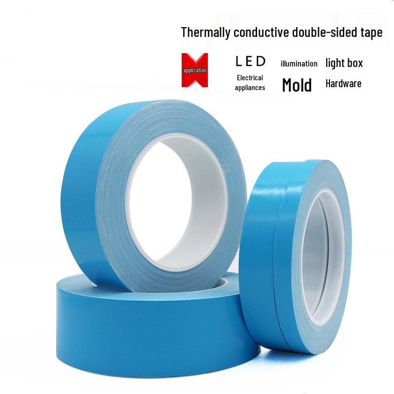 High-Temp Blue Film Heat Dissipation Double-Sided Tape for LED Panels