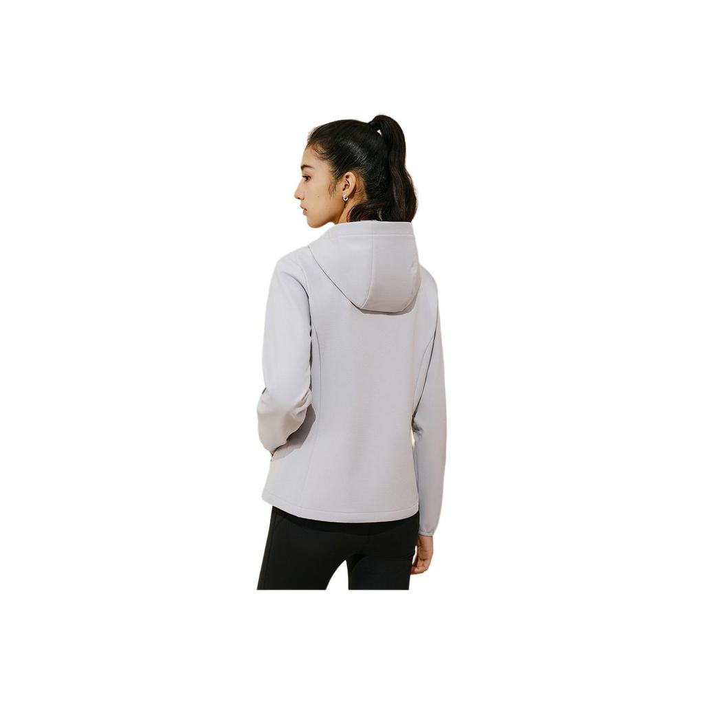 Anta Training Series Hooded Casual Zipper Sports Simple Fleece Solid Color Comfortable Versatile Jacket Women Jackets 962547601-2