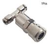 1PC Three-way Straight Through Joint Pneumatic Tank Connector Pneumatic Fitting For Trucks And Trailers Pneumatic Fitting Tools