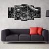 5 Panels Nordic Billiards Modern Canvas Painting Posters for Billiards Hall And Prints Wall Art Pictures Home Decor No Frame