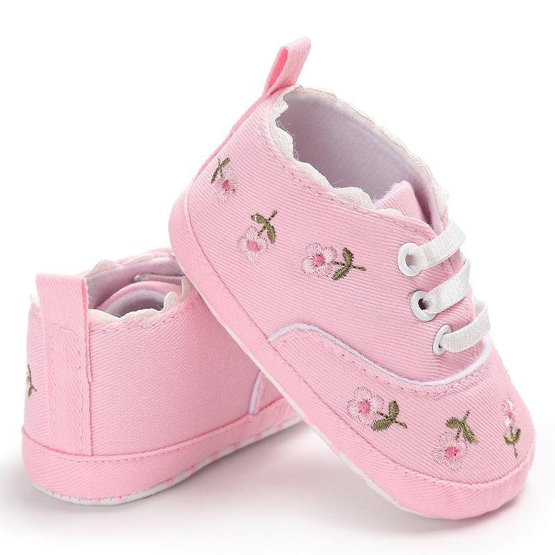 Spring and Autumn Women's Baby Casual Sports Shoes Soft Sole Anti Slip Indoor and Outdoor Walking Shoes First Step Walking Shoes