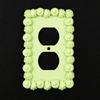 Cream Style Light Switch Cover Piping Texture Wall Plate Cover Decorative Wall Plate  Bedroom Decor