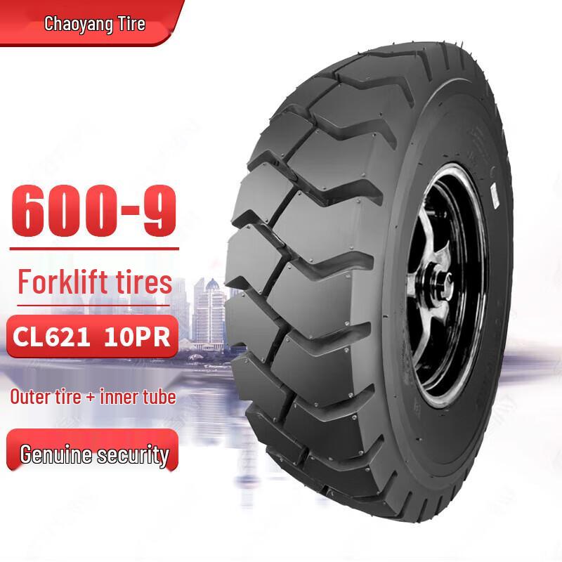 Chaoyang 6.00-9 10-Ply Forklift Pneumatic Tire Set