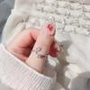 Adjustable Alphabet Rings: Trendy Japanese & Korean Student Accessories