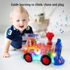 Treno Giocattolo per Bambini Set Treno Elettrico per Bambini Treno Movente a Batteria con Luce e Musica
