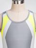 Canottiera da Lotta per Ragazzi Color Block Senza Maniche Lunghezza Coscia Body per Sport Allenamento Esercizio Ciclismo Allenamento