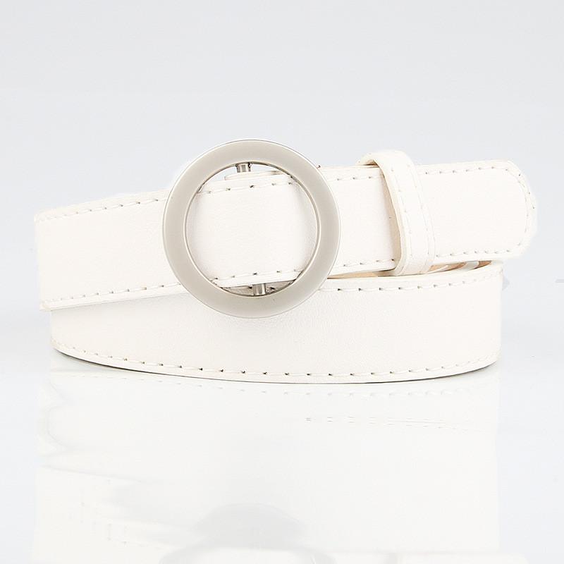 Fashion Belt With Metal Buckle For Womens Casual And Trendy Looks