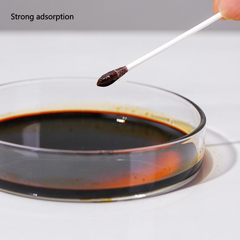 200 ks Dvojitý jednorázový vatový tampon na make-up, čištění nosu a uší, tyčinky z bavlny, nepouštějící vlákna, spirálové vatové tyčinky pro péči o uši, nástroj pro péči o dítě