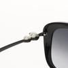 CHANEL COCO Mark sunglasses 5339-H-A black plastic/Fake pearl Women Used