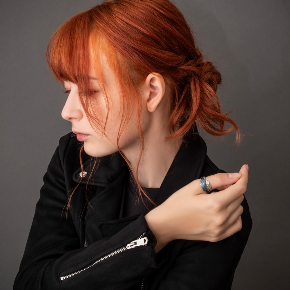 Artemis Kings Blue Wing Free Silver Brand Silver 925 Ring, Size, AKR0078, Men's Accessory, Jewelry, Ring,