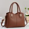 Trendy Women's New Handbag Large Capacity Casual Tote Bag with Zipper Square Shoulder Bags High Quality Trend Ladies Hand Bags