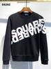 Felpa Casual alla Moda Autunno-Inverno da Uomo DSQ - Moda Europea Americana D2 Abbigliamento Sportivo.