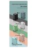 Durable Multifunctional Luggage with Cup Holder, Combination Lock, Rechargeable Features, and Large Capacity for Men and Women