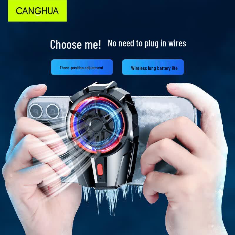 CangHua Magnetic Wireless Gaming Phone Cooler One Size