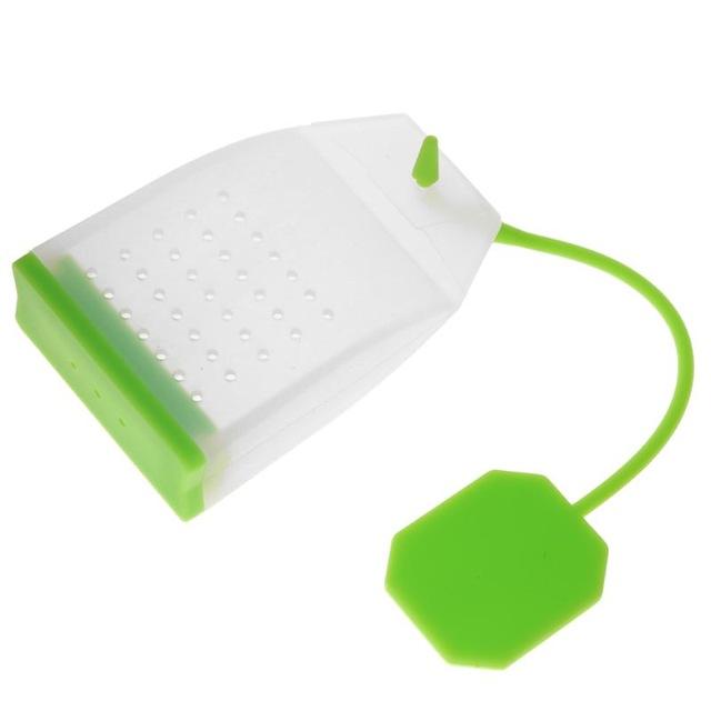 1Pcs Food-grade Silicone Tea Bags Colorful Style Tea Strainers Herbal Tea Infusers Filters Scented Tea Tools Accessories