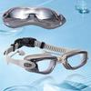 Professional Competition Swim Goggles Silicone PC Lens Anti-Fog Waterproof UV Protection Wide View Adjustable Lightweight