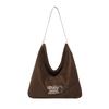 Suede Bag Women's Large-capacity Autumn and Winter Versatile Shoulder Bag Textured Commuter Tote Bag