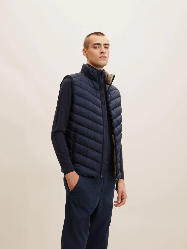 Зимняя куртка Tom Tailor Quilted Vest (1031473) небесно-капитанский синий