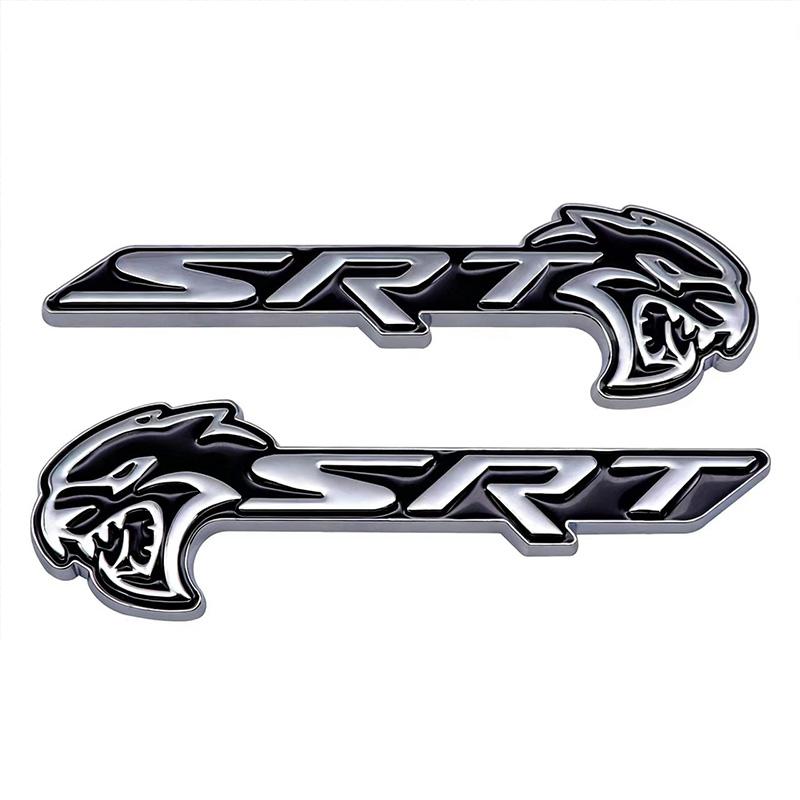 Leopard Head Badge Sticker Front Grill Side Fender Rear Trunk Emblem Decal Cars Accessories
