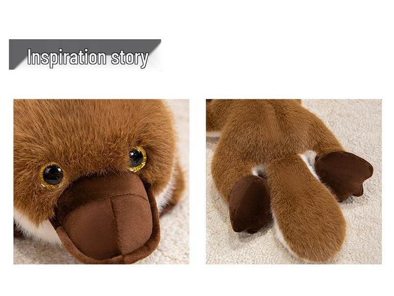 Cross-Border Platypus Plush Toy - Soft Pillow & Backrest for Kids