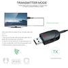 Bluetooth 5 Stereo Receiver USB 3.5mm Audio Transmitter AUX Adapter for TV PC