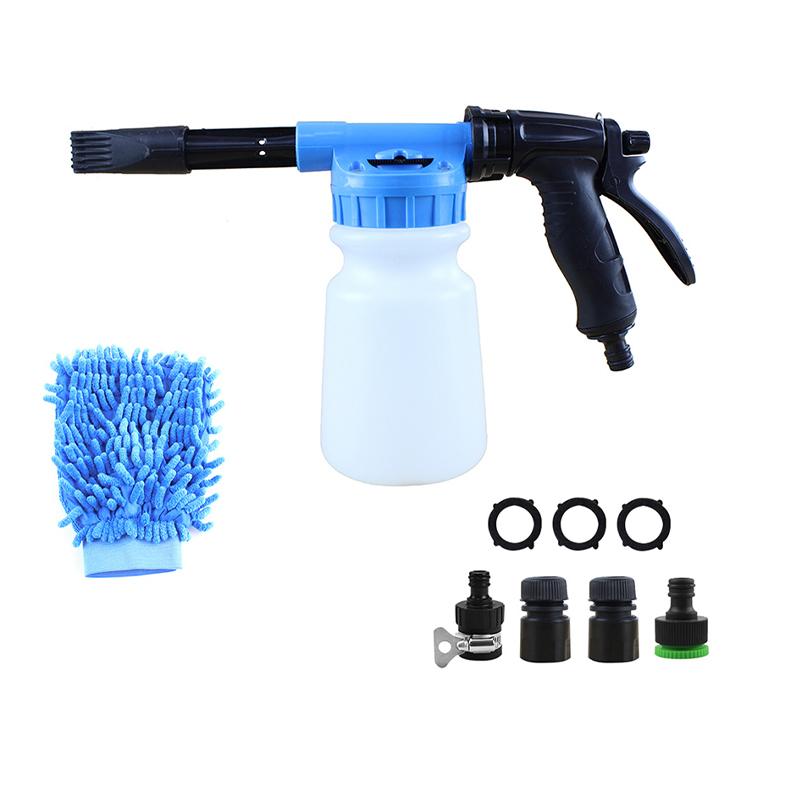 SEAMETAL Bilskum Vannpistol Sprayboks Håndluftpumpe Sprayflaske Med Slange Pluggkobling For Hage Rengjøring Sprøyte Kannevanning
