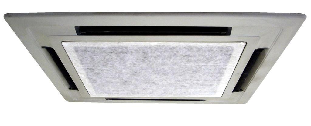 Filtro de aire acondicionado Wise 60 x 60 cm, 5 piezas, juego de 5, cubierta de aire acondicionado antimanchas, montaje en techo EC-003